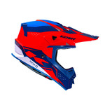 Track Helmet Graphic For Adult Neon Red 2023