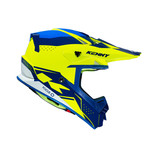 Track Helmet Graphic For Adult Navy Neon Yellow 2023