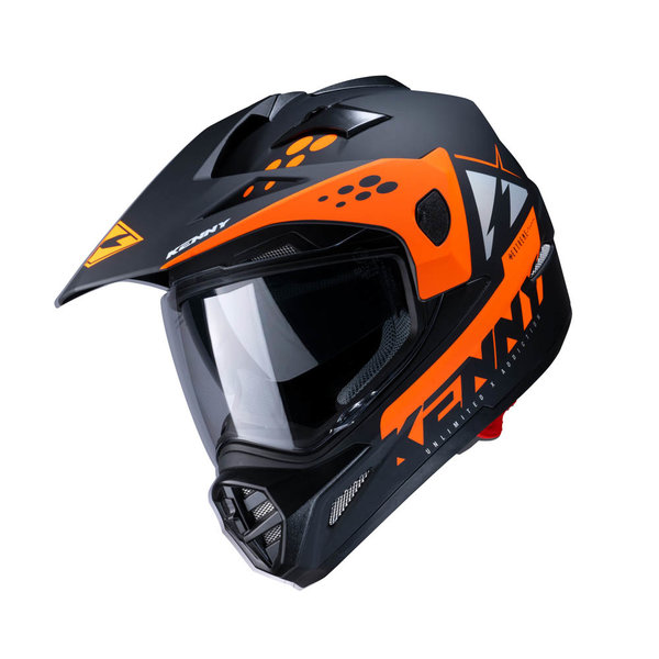 Extreme Helmet Graphic Matt Orange 2023