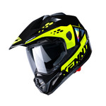 Extreme Helmet Graphic Glossy Neon Yellow