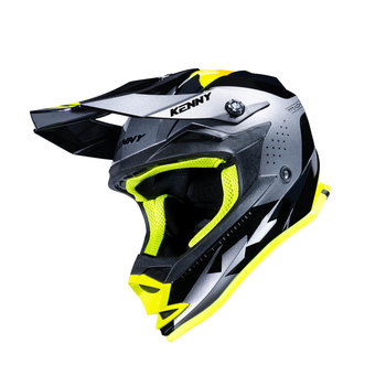 Track Helmet For Kid Black Grey 2023