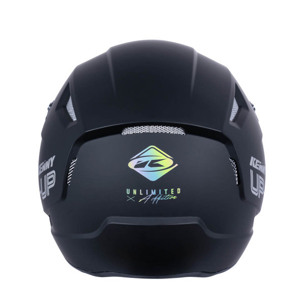 Trial Up Helmet Graphic Matt Black Holographic 2023