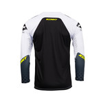 Track Focus Jersey For Adult Black White 2023