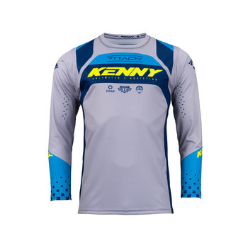 Track Focus Jersey For Kid Navy Neon Yellow 2024