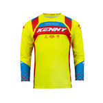 Track Focus Jersey For Kid Neon Yellow Red 2024