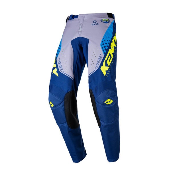 Track Focus Pants For Kid Navy Neon Yellow