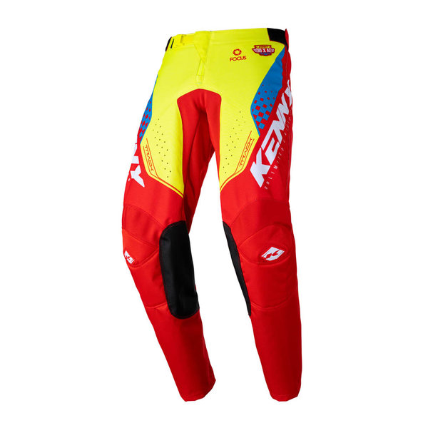 Track Focus Pants For Kid Neon Yellow Red