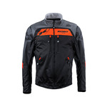 Softshell Enduro Jacket Black Orange