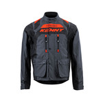 Track Jacket Black Orange