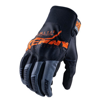 Defender Gloves Black Grey Orange