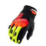 Safety Gloves Black Red Orange