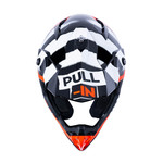 Pull In Helmet For Adult Trash Orange 2023