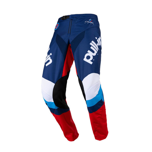 Pull In Race Pants For Kid Navy Red 2023