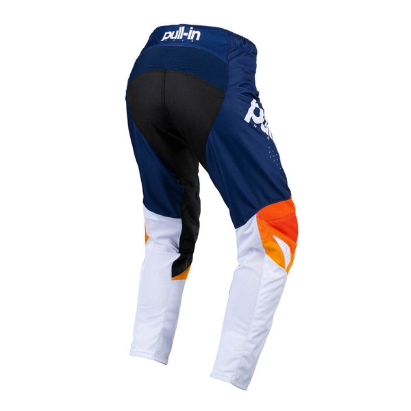 Pull In Race Pants For Kid Orange Navy