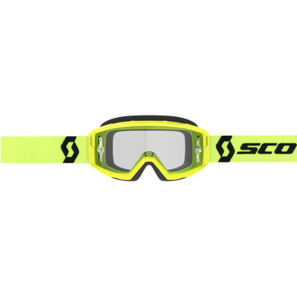 Scott Goggle Primal Clear Neon Yellow/Black Works