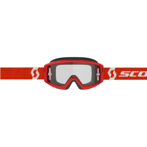 Scott Goggle Primal Clear Red/White Works