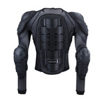 Track Safety Solid Jacket For Kid Black