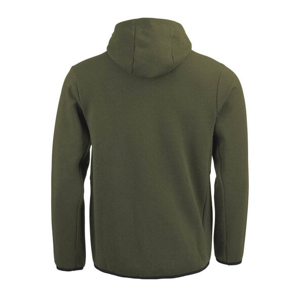 Core Hoody With Zip Kaki