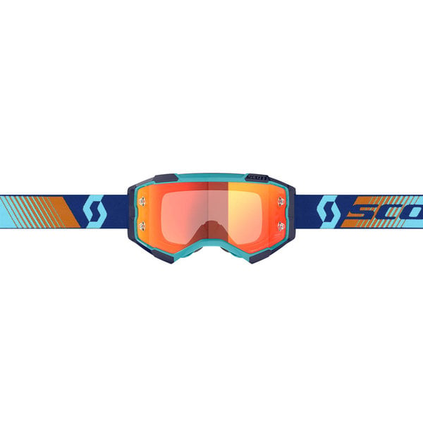 Scott Goggle Fury Royal Blue/Orange Orange Chrome Works