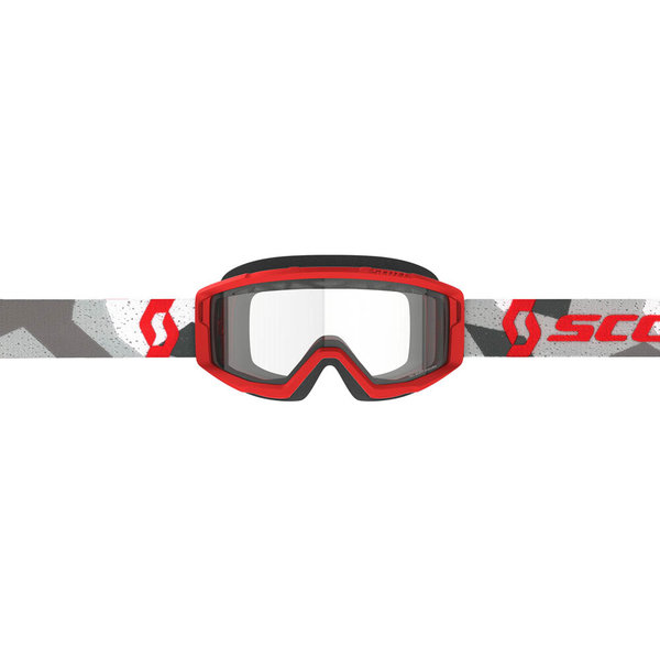 Scott Goggle Primal Enduro ( Double Ventilated Lens)  Camo Whi/Red Clear