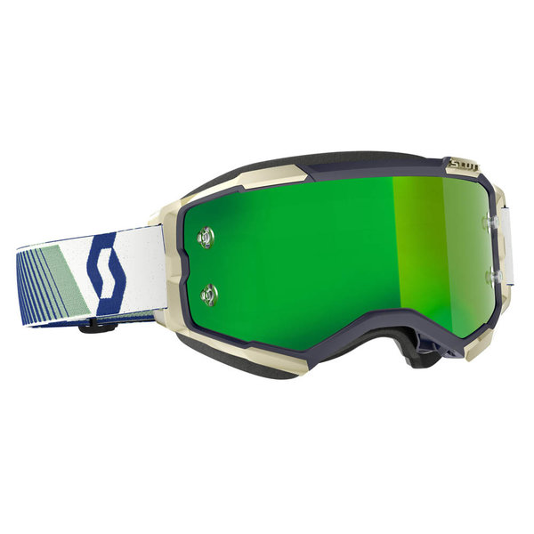 Scott Goggle Fury Blue/Green Green Chrome Works