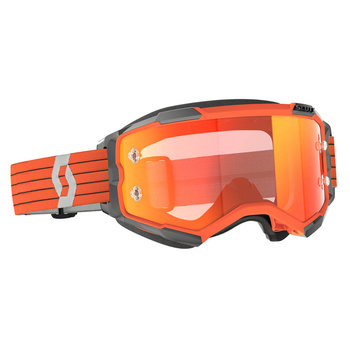 Scott Goggle Fury Orange/Grey Orange Chrome Works