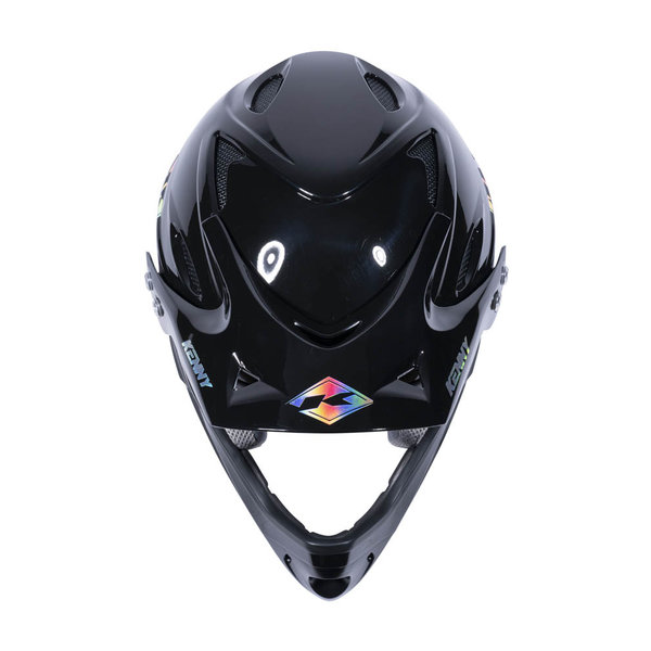 Graphic Downhill Helmet Holographic Black 2023