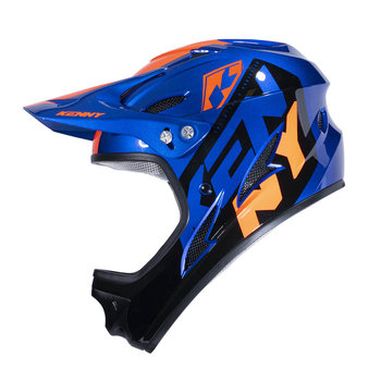 Graphic Downhill Helmet Blue