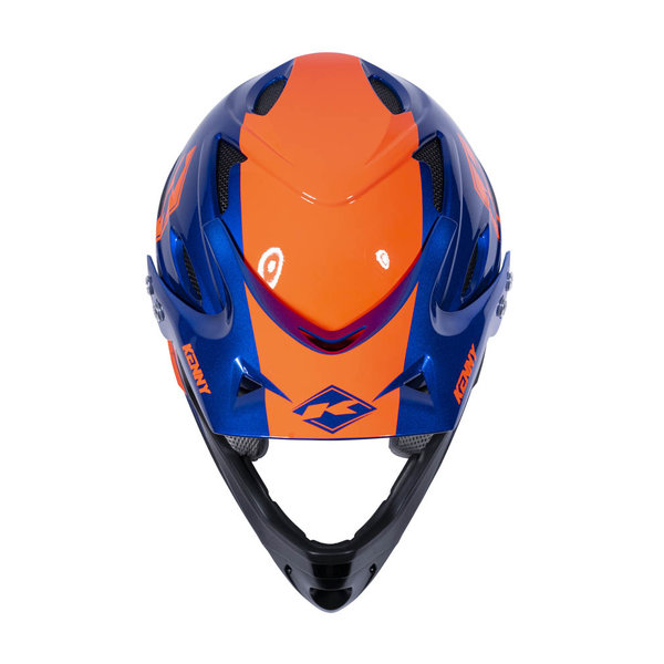 Graphic Downhill Helmet Blue