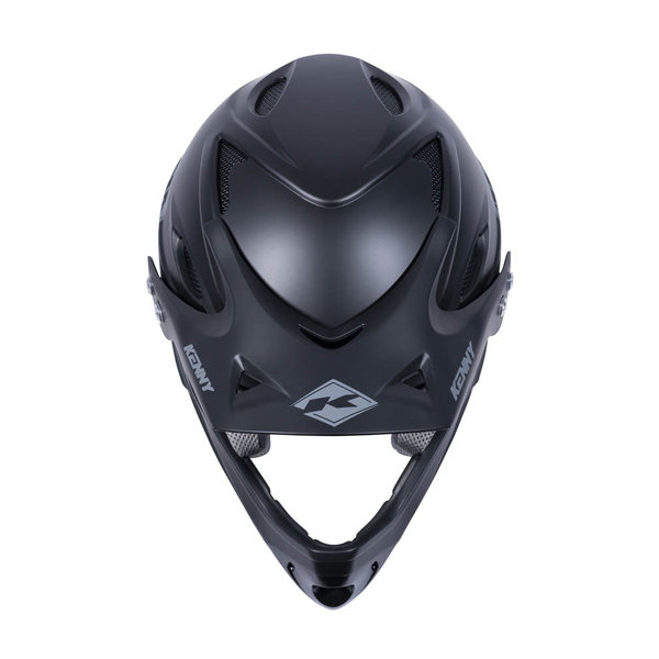 Solid Downhill Helmet Matt Black