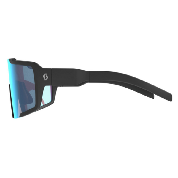 Scott Sunglasses Shield Black Matt Blue Chrome Works