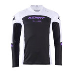 Performance Jersey Solid Black Purple