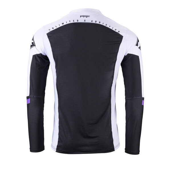 Performance Jersey Solid Black Purple