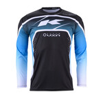 Track Focus Jersey For Adult Black White 2024