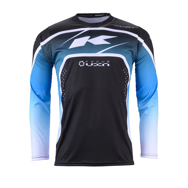 Track Focus Jersey For Adult Black White 2024