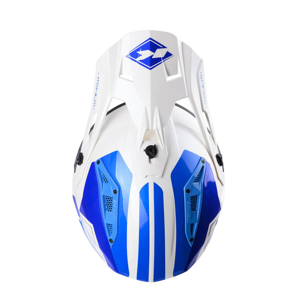 Titanium Graphic Helmet White Blue 2024