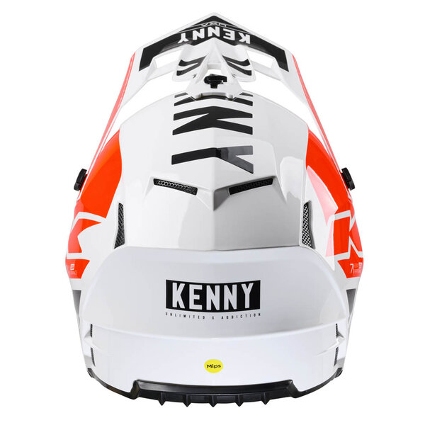 Performance Graphic Helmet White Red 2024