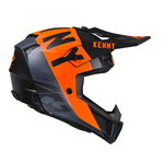 Performance Graphic Helmet Black Neon Orange 2024