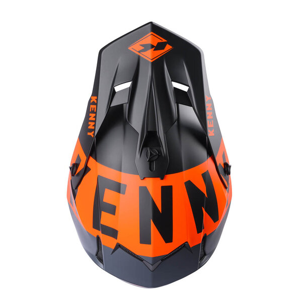 Performance Graphic Helmet Black Neon Orange 2024