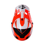 Track Graphic Helmet For Adult Fluo Red / Orange 2024