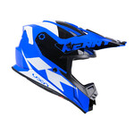 Track Graphic Helmet For Adult Blue 2024