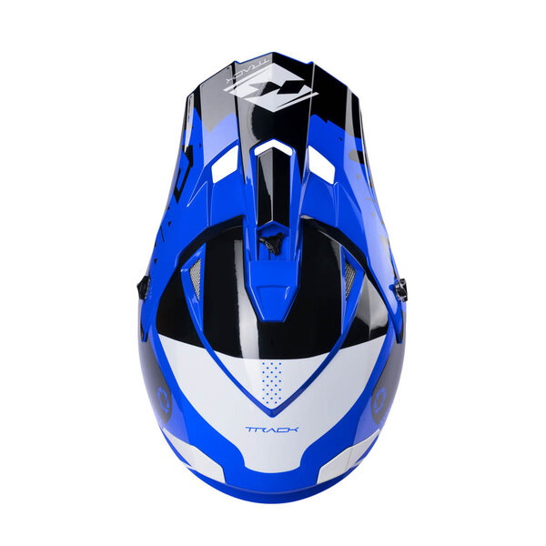 Track Graphic Helmet For Adult Blue 2024