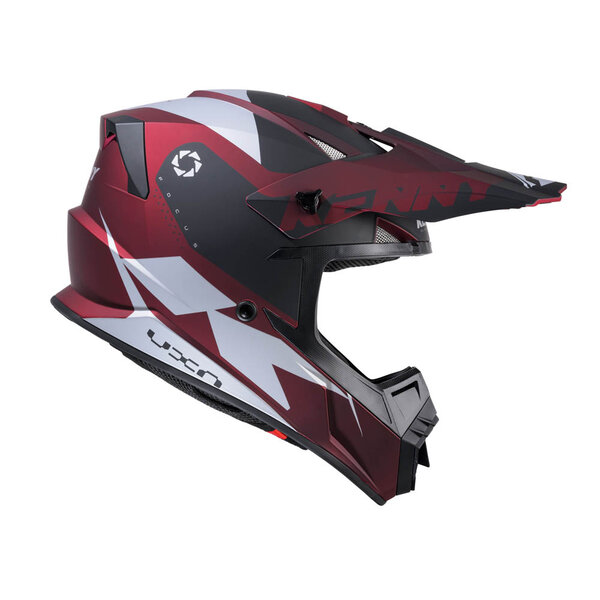 Track Graphic Helmet For Adult Candy Red 2024