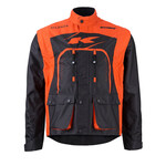 Track Jacket Black Orange 2024