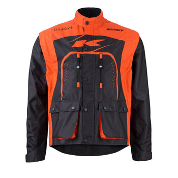 Track Jacket Black Orange 2024