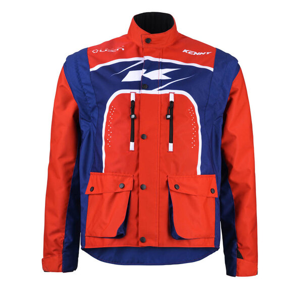 Track Jacket Navy Red 2024