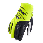 Track Gloves For Adult Black Neon Yellow 2024