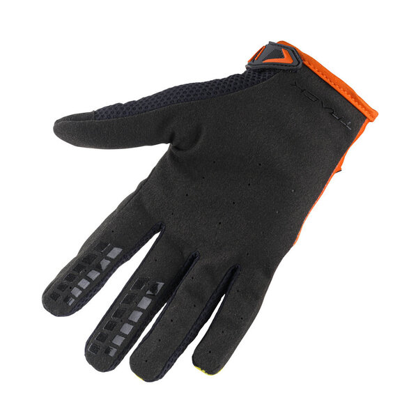 Track Gloves For Adult Black Orange 2024