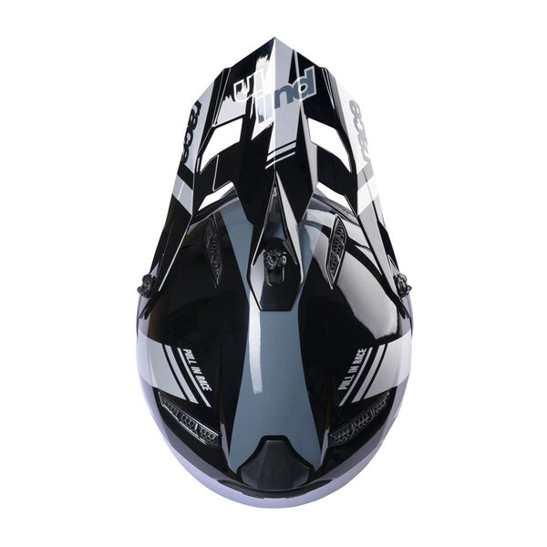 Pull In Helmet For Adult Race Black Grey 2024