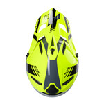 Pull In Helmet For Adult Race Neon Yellow 2024